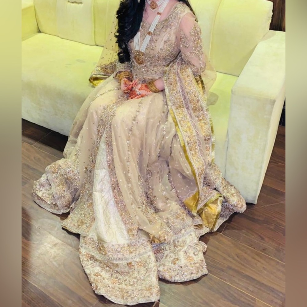 Pakistani/Indian Beautiful reception wedding bridal dress - Picture 8 of 17